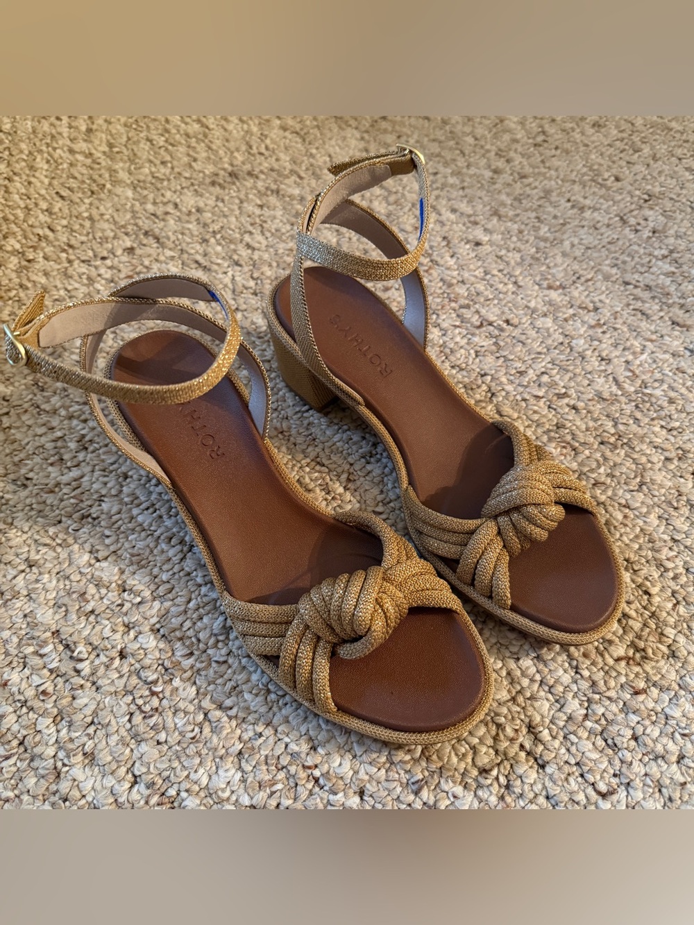 NIB Rothy’s The Knot Sandal Size 8.5
